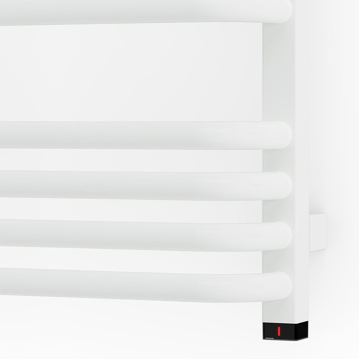 Alex One - White Electric Towel Rail H760mm x W500mm 400w Thermostatic