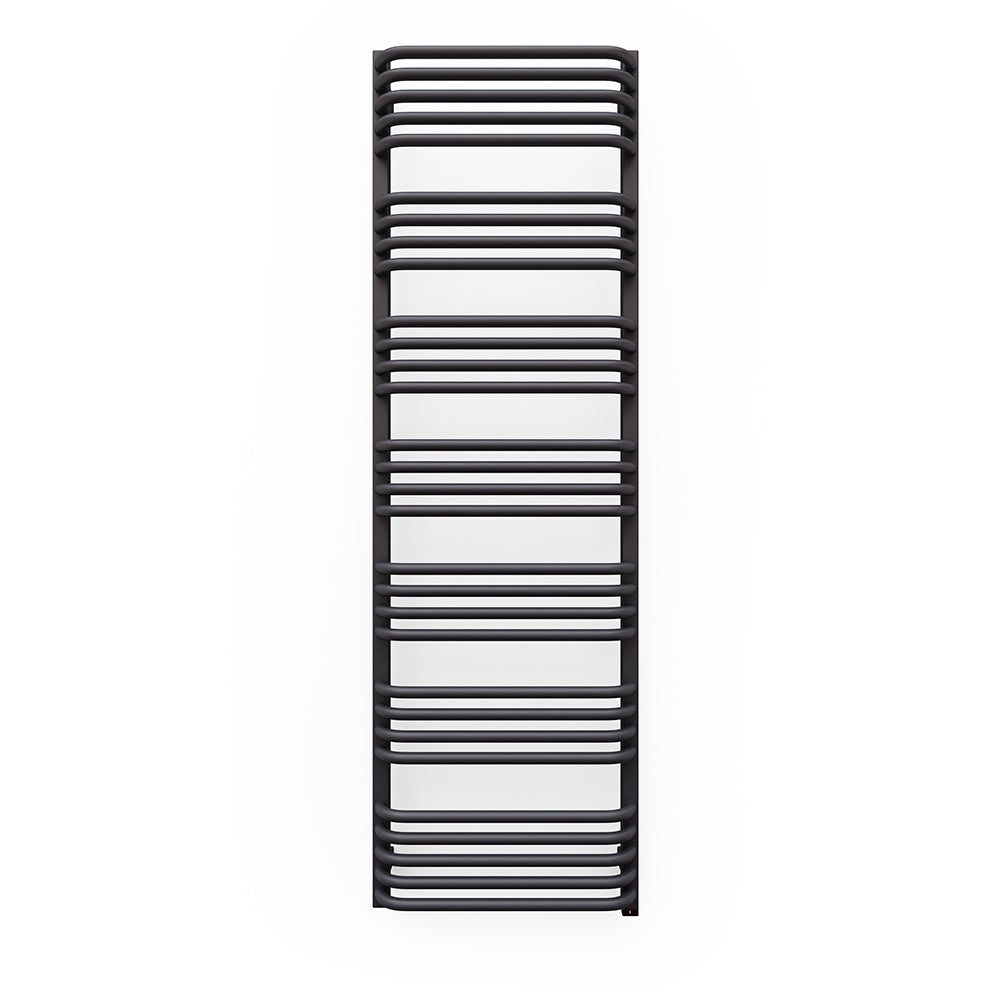 Alex One - Modern Grey Electric Towel Rail H1580mm x W500mm 800w Thermostatic