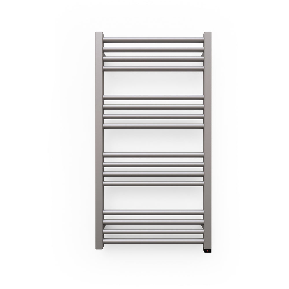 Fiona One - Sparkling Gravel Electric Towel Rail H900mm x W480mm 400w Thermostatic