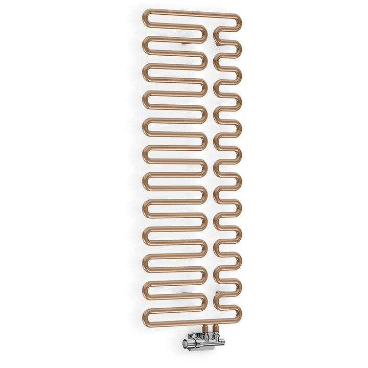Swale - Copper Towel Radiator - H1244mm x W465mm