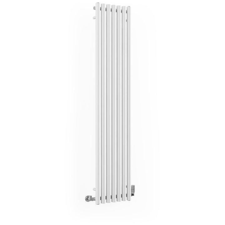 Rolo-Room - White Vertical Designer Radiator H1800mm x W370mm Single Panel