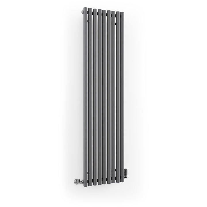 Rolo-Room - Anthracite Vertical Designer Radiator H1800mm x W480mm Single Panel