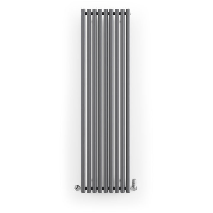 Rolo-Room - Anthracite Vertical Designer Radiator H1800mm x W480mm Single Panel