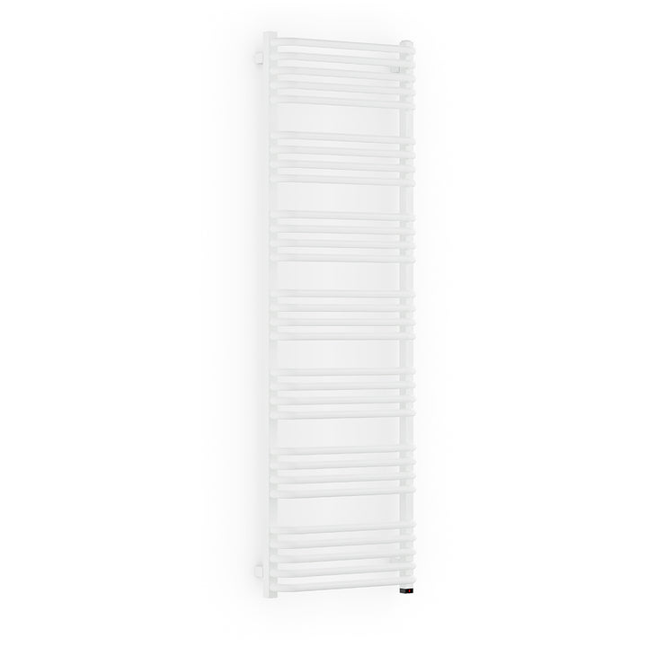Alex One - White Electric Towel Rail H1580mm x W500mm 800w Thermostatic