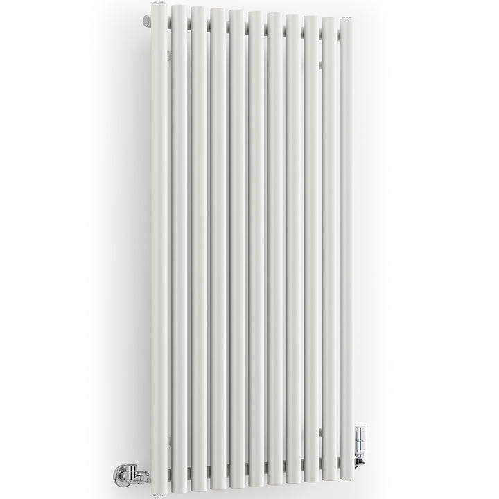 Rolo-Room - White Vertical Designer Radiator H1200mm x W590mm Single Panel