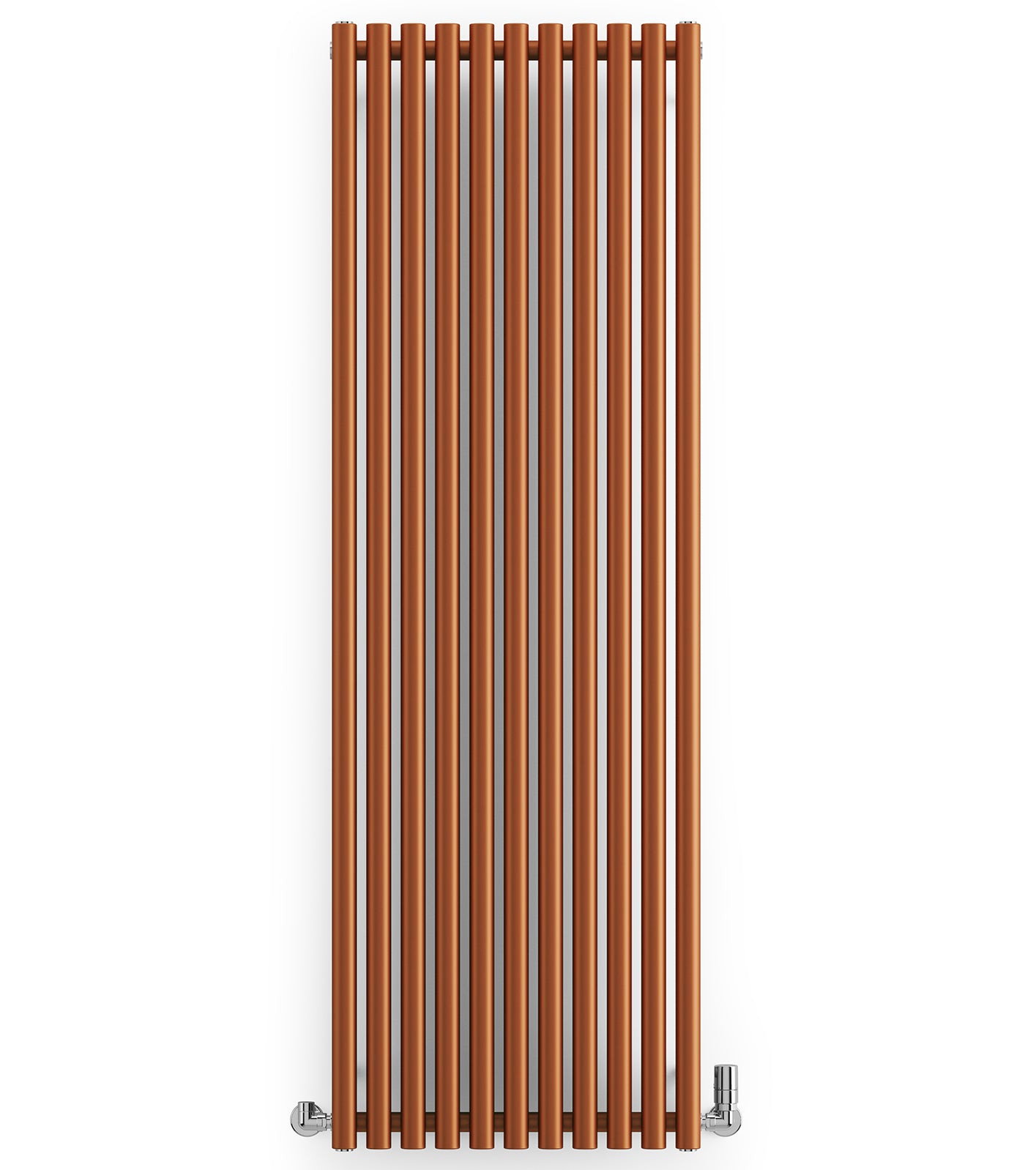 Rolo-Room - Copper Vertical Designer Radiator H1800mm x W590mm Single Panel