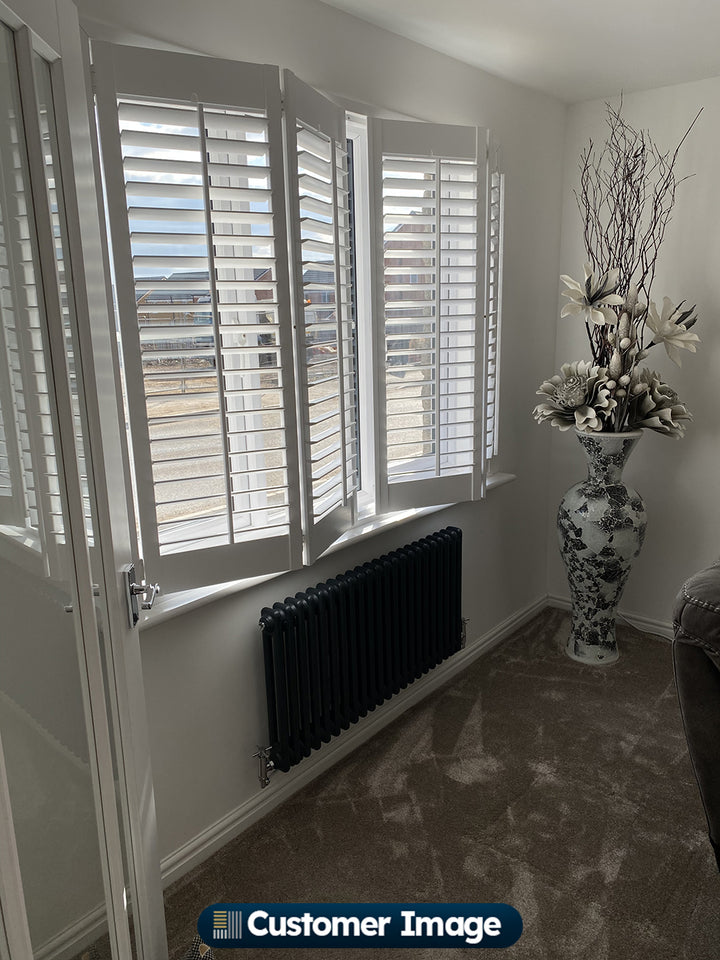 Alpha - Anthracite Column Radiator H500mm x W988mm 2 Column - Feet Included