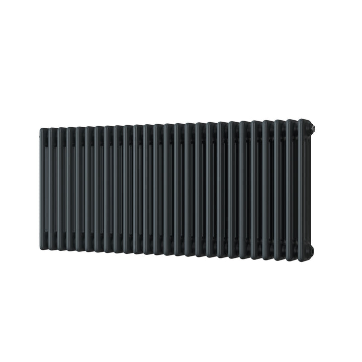 Alpha - Anthracite Column Radiator H500mm x W1177mm 3 Column