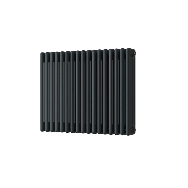 Alpha - Anthracite Column Radiator H600mm x W768mm 4 Column