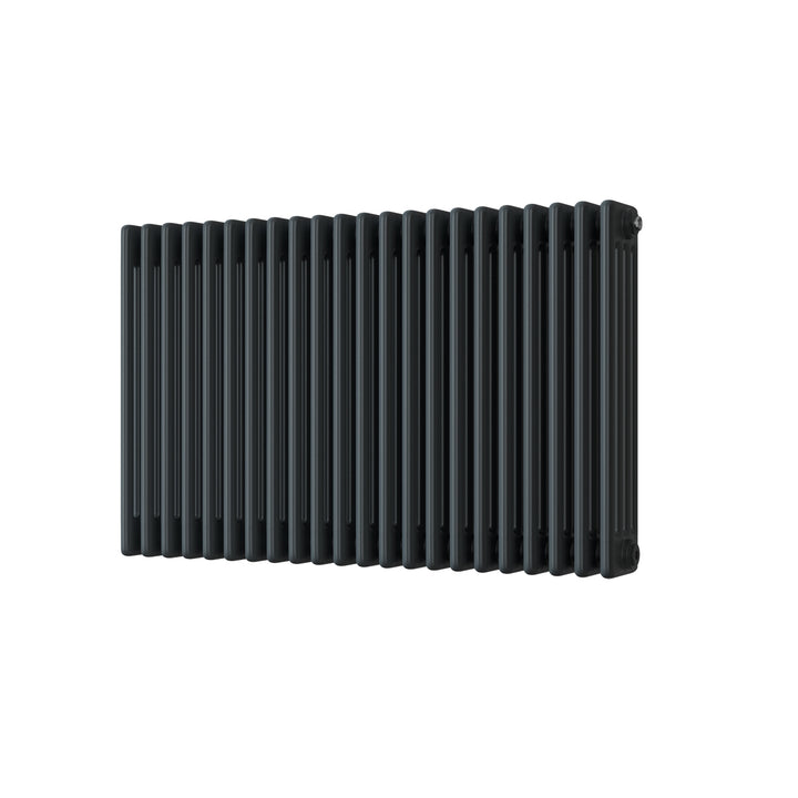 Alpha - Anthracite Column Radiator H600mm x W988mm 4 Column