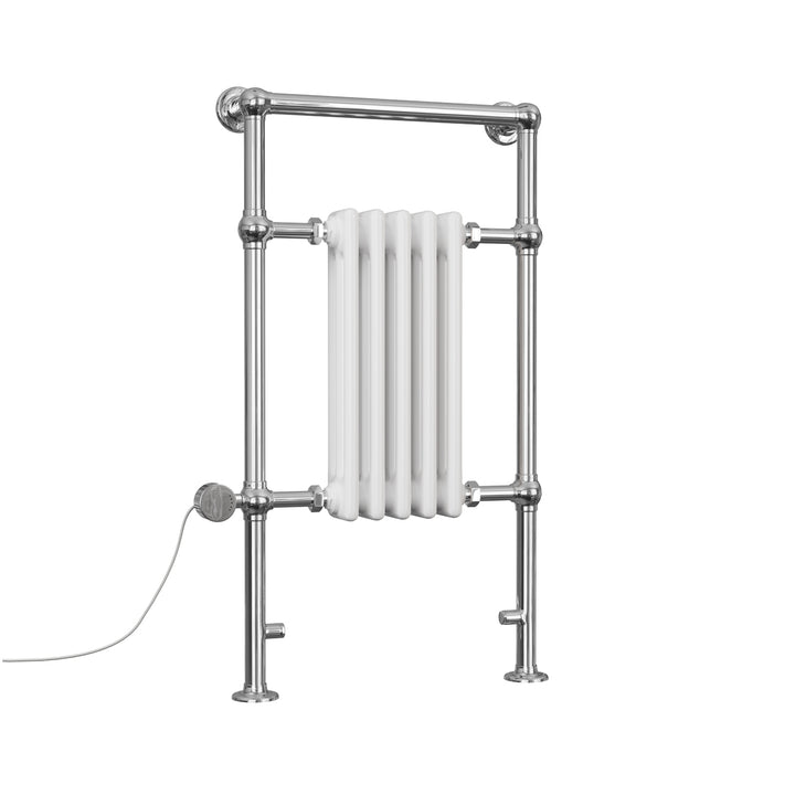 Adisham - Traditional Electric Towel Rail H963mm x W538mm 400w Thermostatic