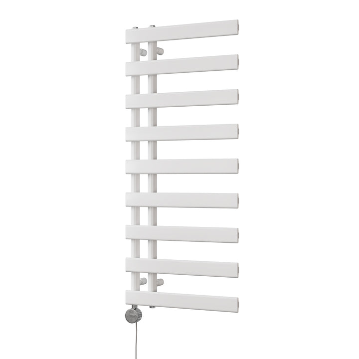 Agar - White Electric Towel Rail H1156mm x W500mm 500w Thermostatic