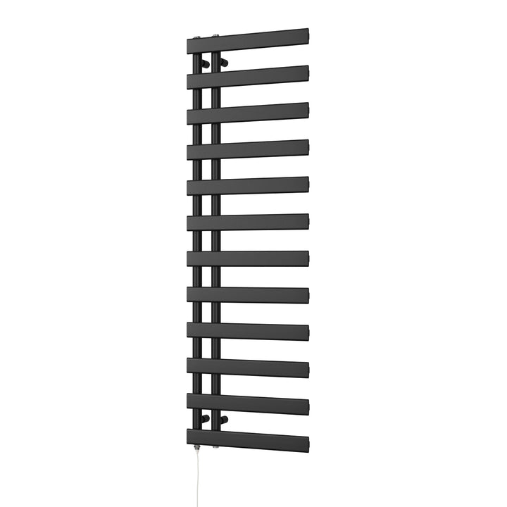 Agar - Black Electric Towel Rail H1564mm x W500mm 600w Standard