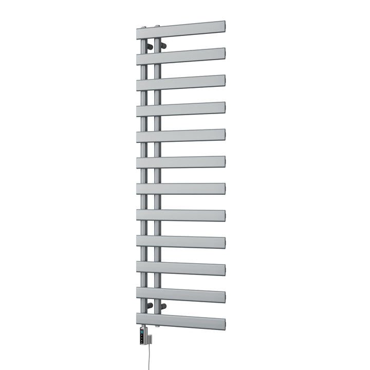 Agar - Silver Electric Towel Rail H1564mm x W500mm 600w Thermostatic WIFI