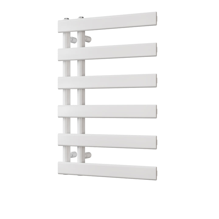 Agar - White Towel Radiator - H748mm x W500mm