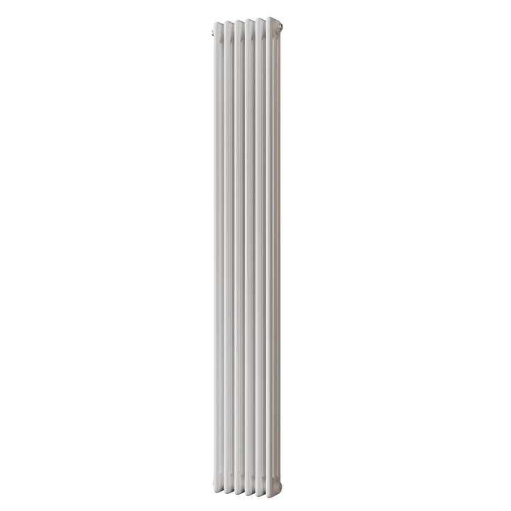 Alpha - White Vertical Column Radiator H1800mm x W287mm 3 Column - Feet Included