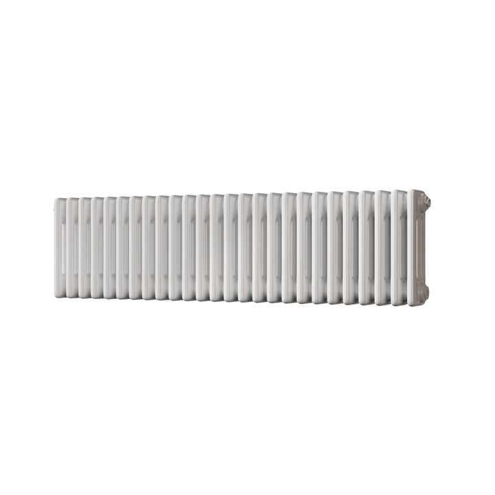 Alpha - White Column Radiator H300mm x W1177mm 3 Column - Feet Included