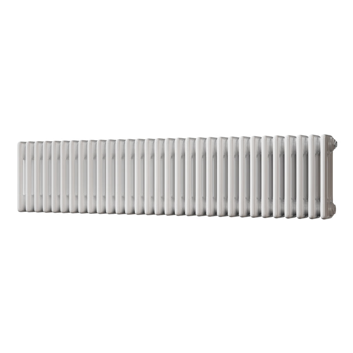 Alpha - White Column Radiator H300mm x W1355mm 3 Column