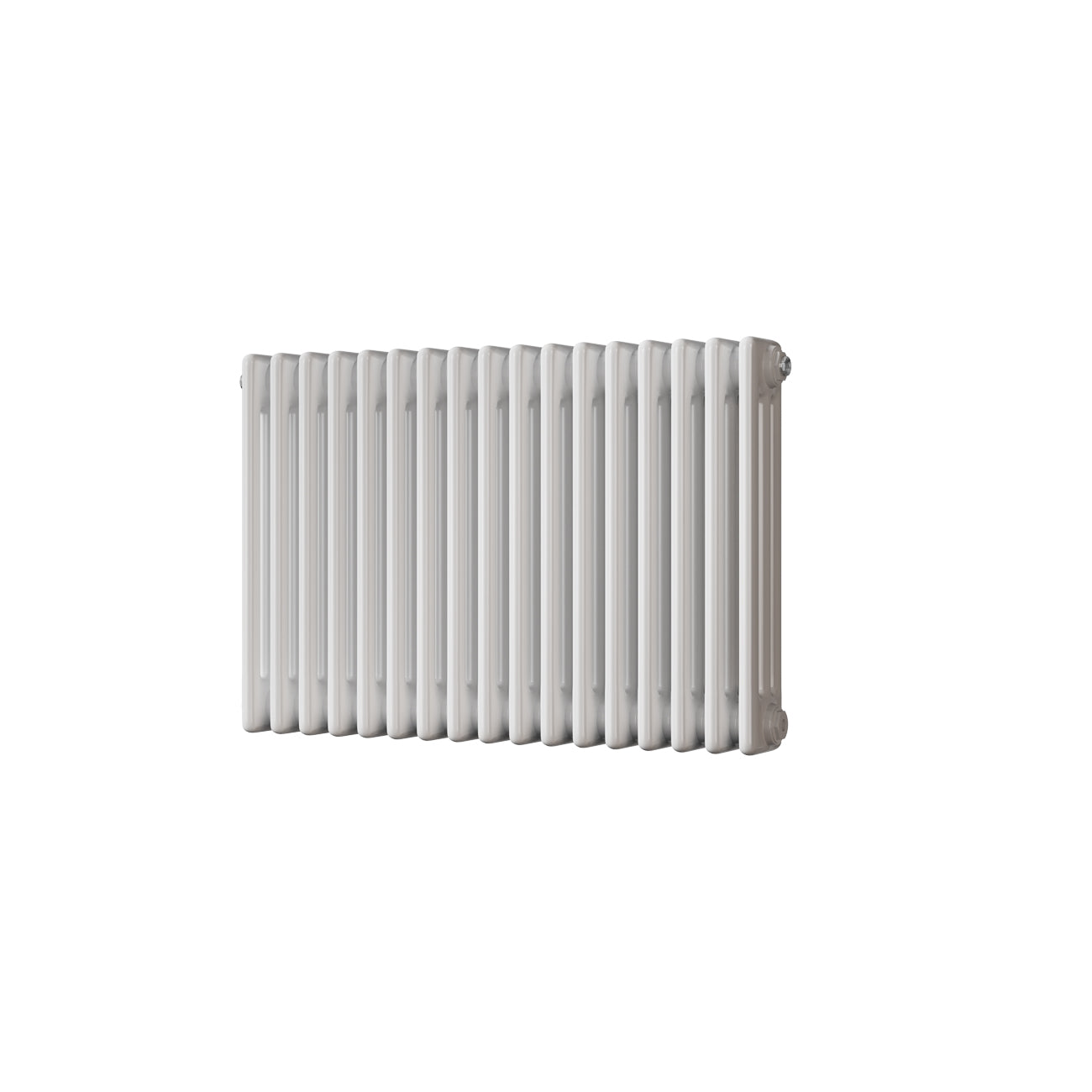 Alpha - White Column Radiator H500mm x W777mm 3 Column - Feet Included