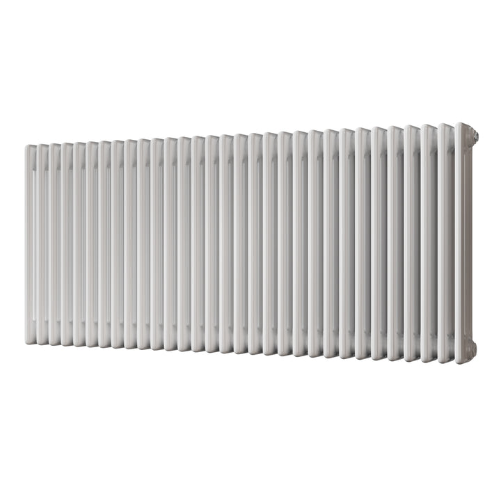 Alpha - White Column Radiator H600mm x W1355mm 3 Column