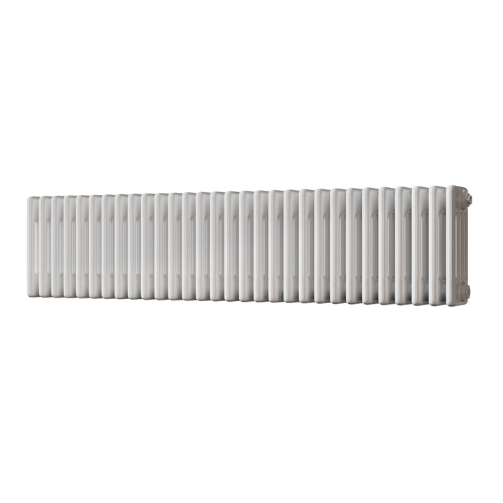 Alpha - White Column Radiator H300mm x W1340mm 4 Column