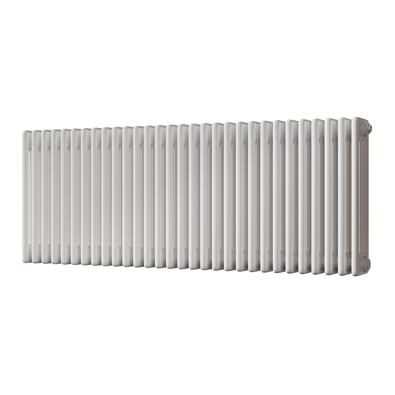 Alpha - White Column Radiator H500mm x W1340mm 4 Column - Feet Included