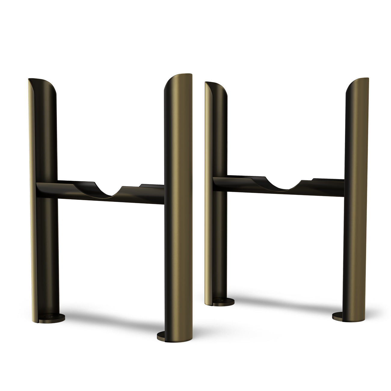 Alpha - Column Radiator Feet - 4 Column Antique Brass