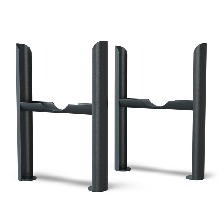 Alpha - Anthracite Column Radiator H600mm x W988mm 4 Column - Feet Included