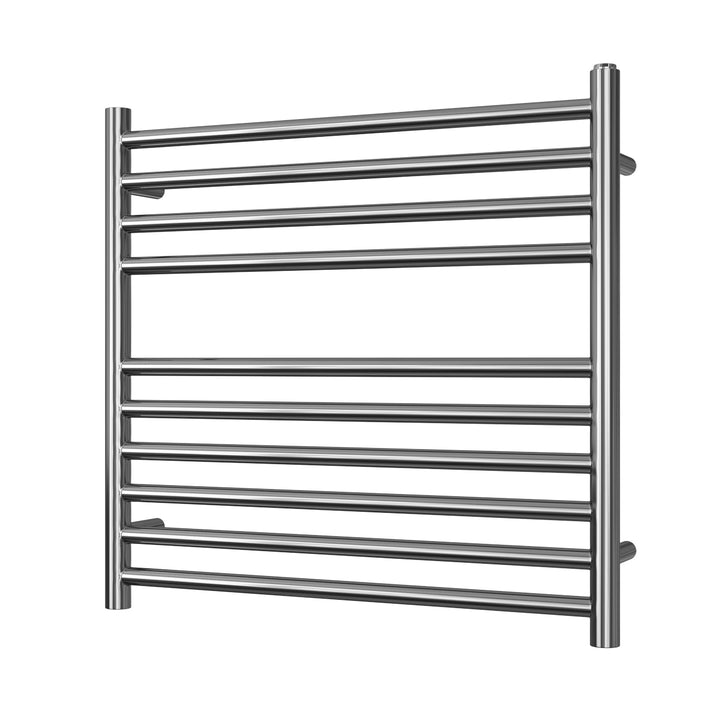 Aston - Stainless Steel Heated Towel Rail - H600mm x W600mm - Straight