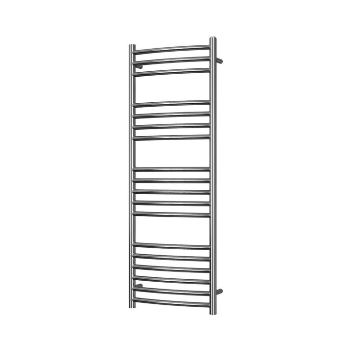 Aston - Stainless Steel Heated Towel Rail - H1200mm x W400mm - Curved