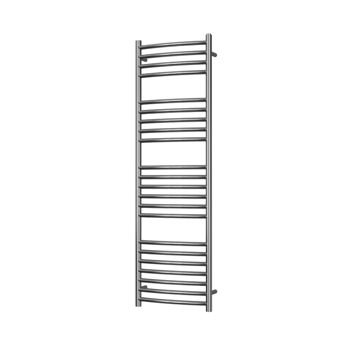 Aston - Stainless Steel Heated Towel Rail - H1400mm x W400mm - Curved