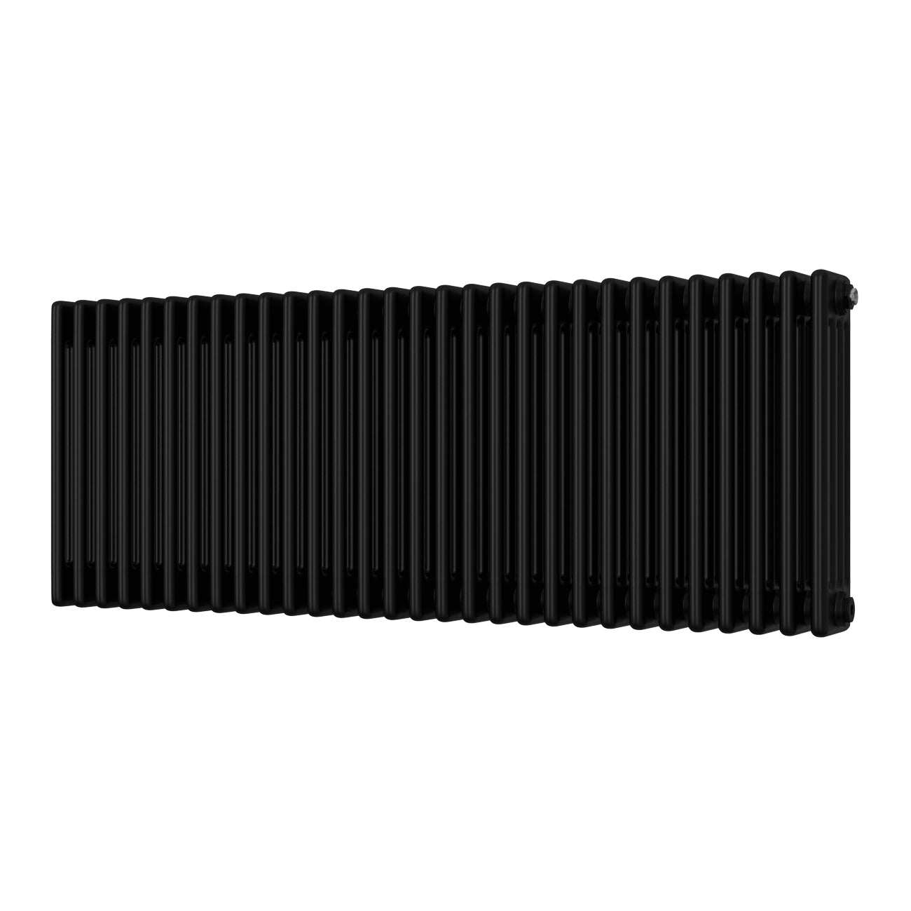Alpha - Black Column Radiator H500mm x W1340mm 4 Column