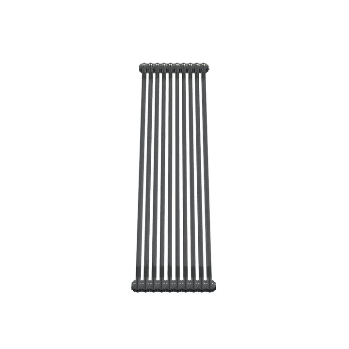 Bircham - Raw Metal Vertical Column Radiator H1500mm x W476mm 2 Column