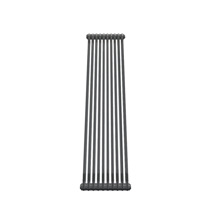 Bircham - Raw Metal Vertical Column Radiator H1800mm x W476mm 2 Column