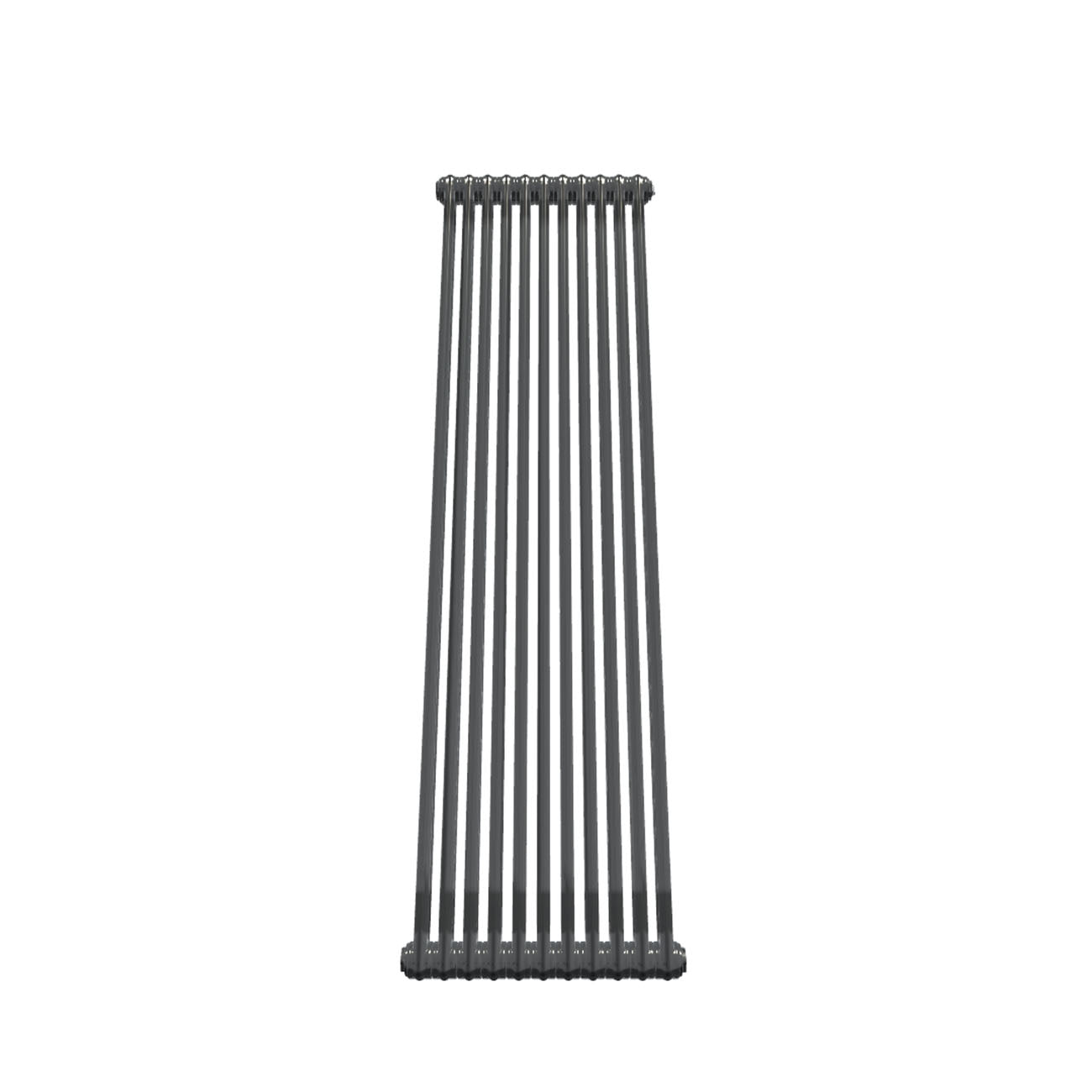 Bircham - Raw Metal Vertical Column Radiator H1800mm x W521mm 2 Column