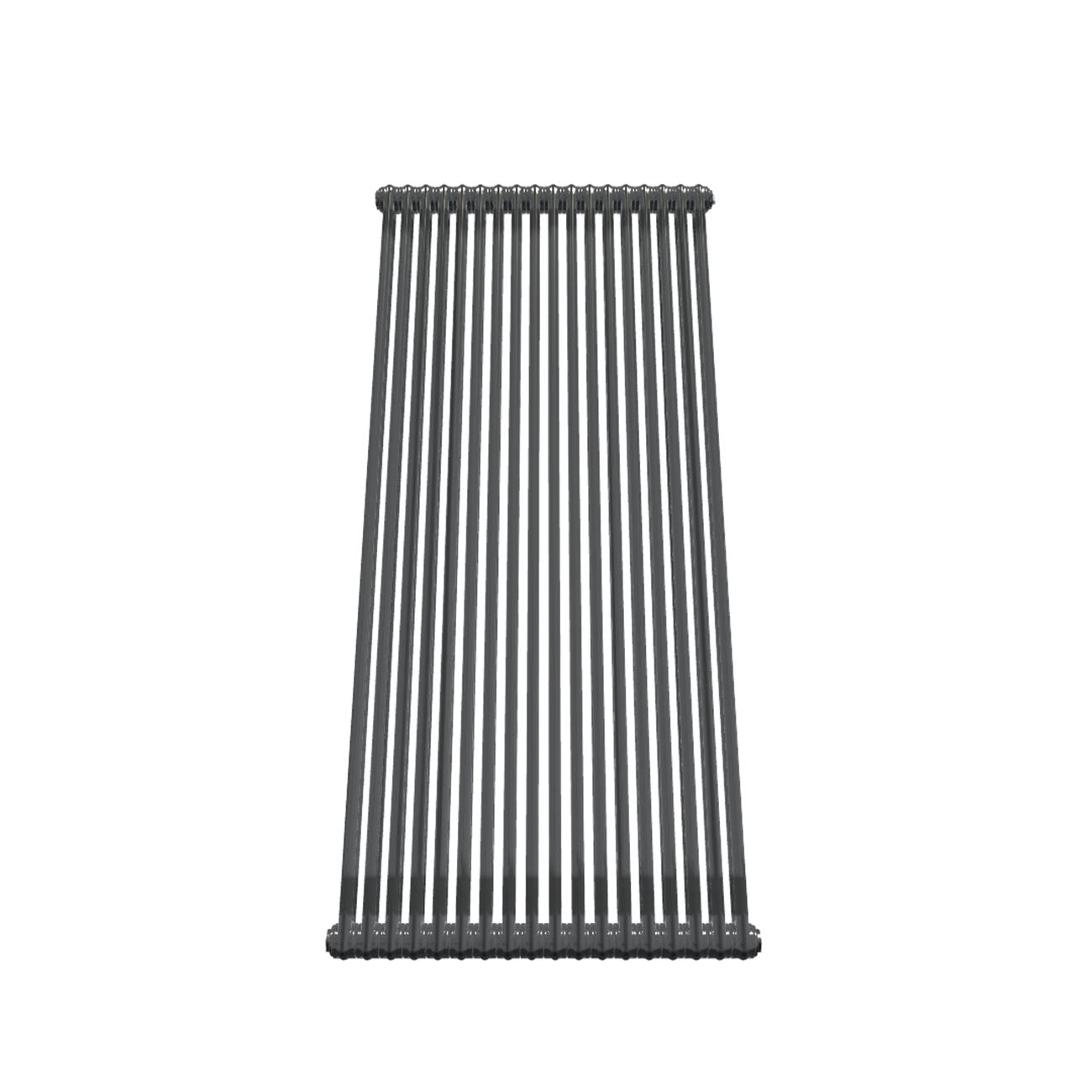 Bircham - Raw Metal Vertical Column Radiator H1800mm x W836mm 2 Column