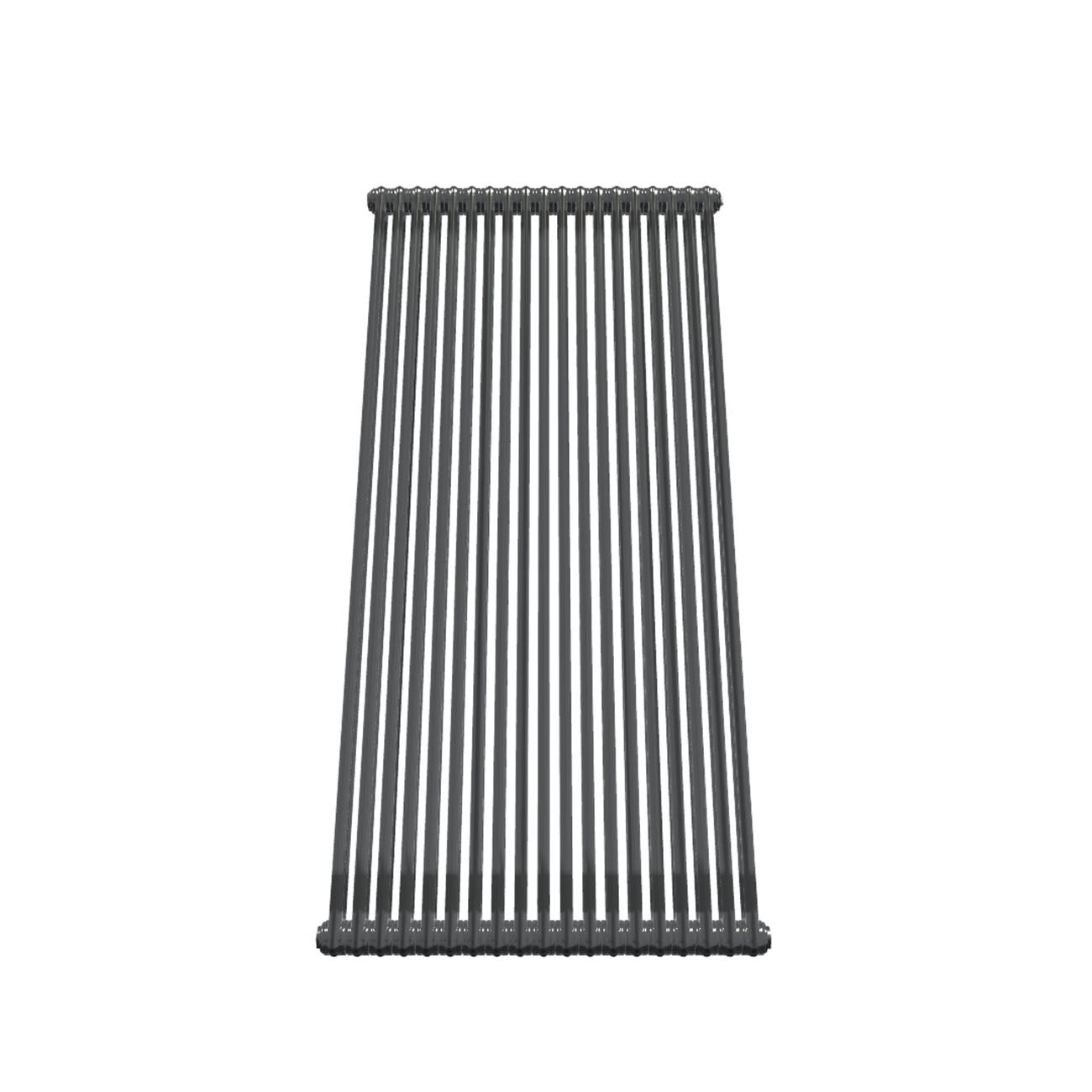 Bircham - Raw Metal Vertical Column Radiator H1800mm x W881mm 2 Column