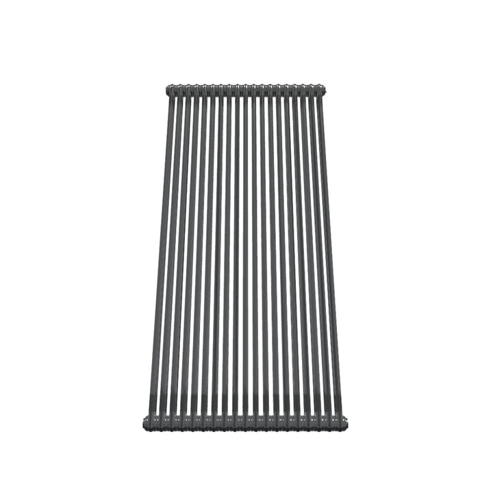 Bircham - Raw Metal Vertical Column Radiator H1800mm x W881mm 2 Column