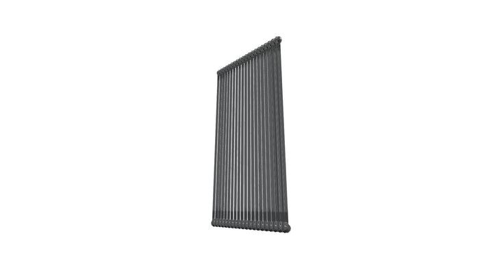 Bircham - Raw Metal Vertical Column Radiator H1800mm x W926mm 2 Column