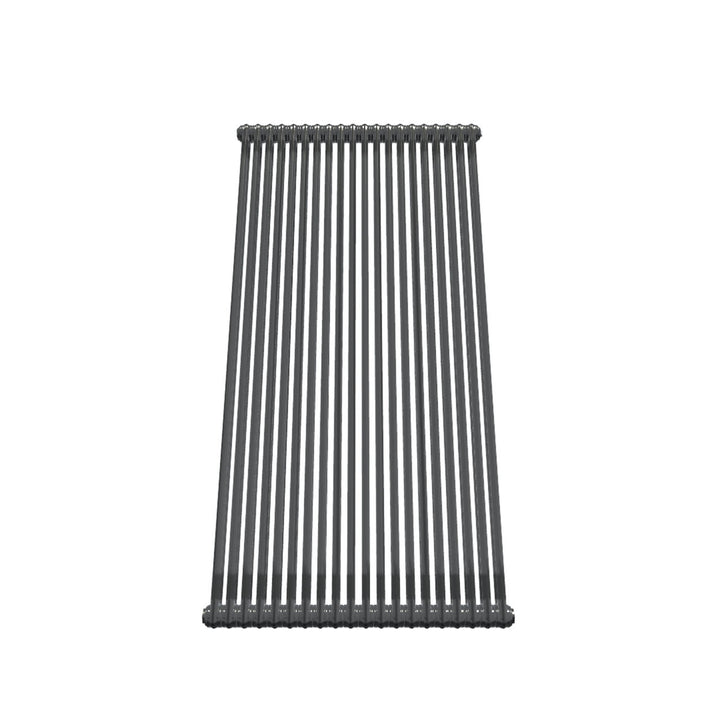 Bircham - Raw Metal Vertical Column Radiator H1800mm x W926mm 2 Column