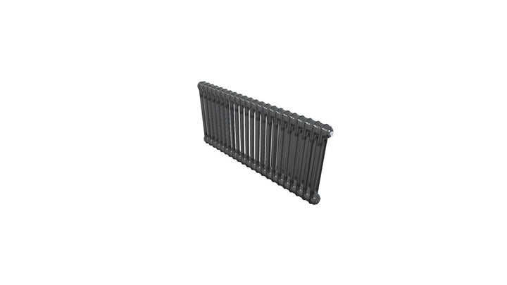 Bircham - Raw Metal Column Radiator H500mm x W1016mm 2 Column