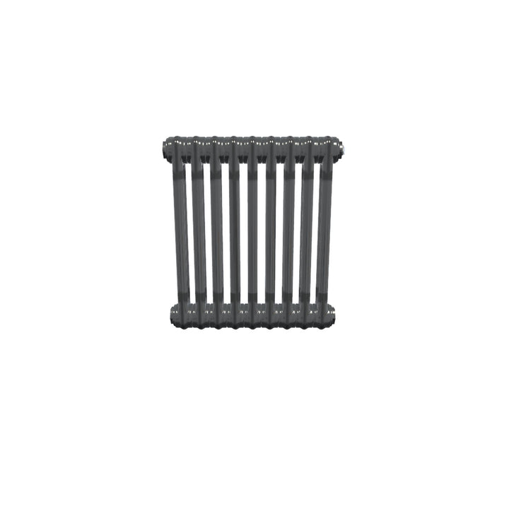 Bircham - Raw Metal Column Radiator H500mm x W431mm 2 Column