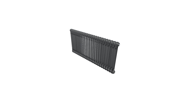 Bircham - Raw Metal Column Radiator H600mm x W1196mm 2 Column