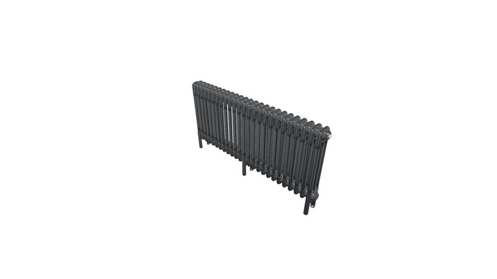 Bircham - Raw Metal Column Radiator H500mm x W1151mm 3 Column