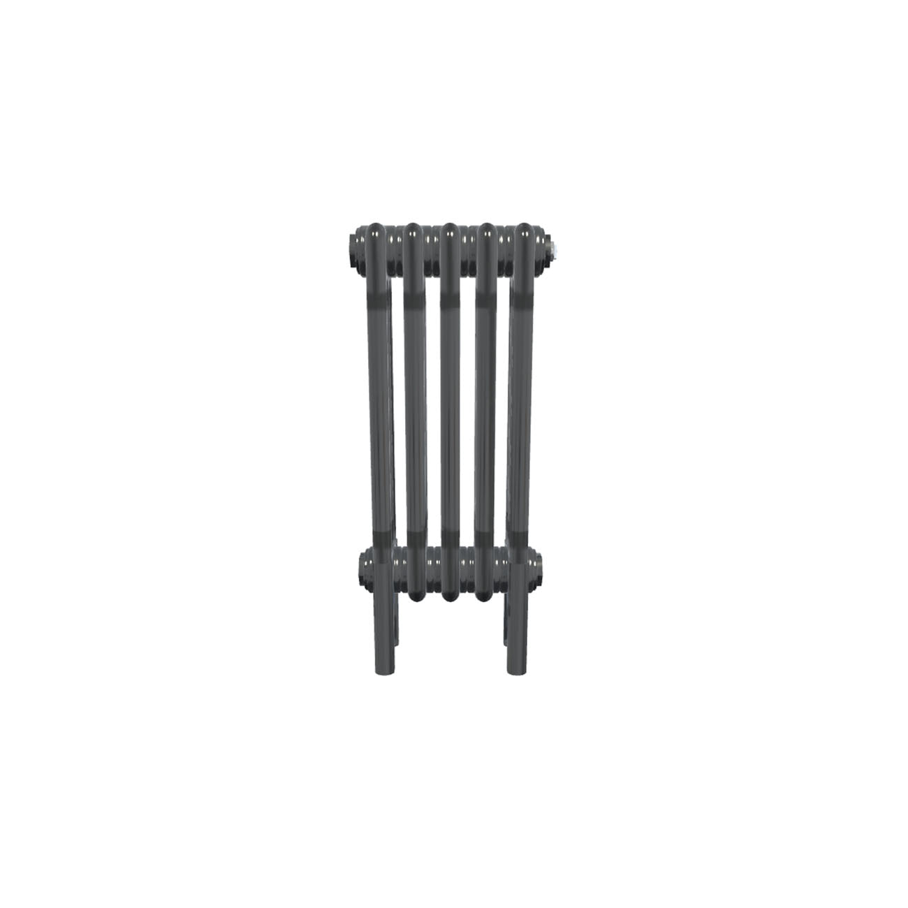 Bircham - Raw Metal Column Radiator H500mm x W251mm 3 Column
