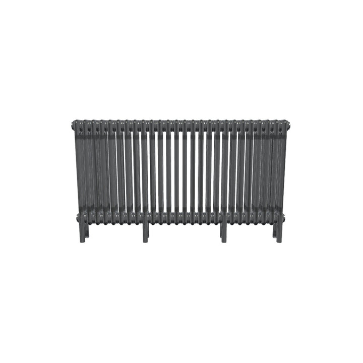 Bircham - Raw Metal Column Radiator H600mm x W1196mm 3 Column