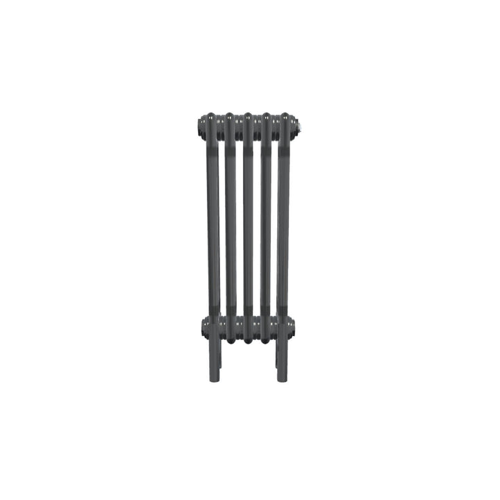 Bircham - Raw Metal Column Radiator H600mm x W251mm 3 Column - Feet Included