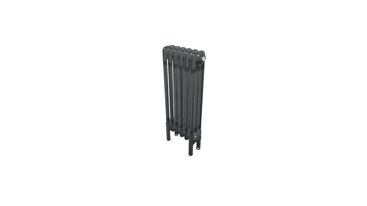 Bircham - Raw Metal Column Radiator H600mm x W296mm 3 Column