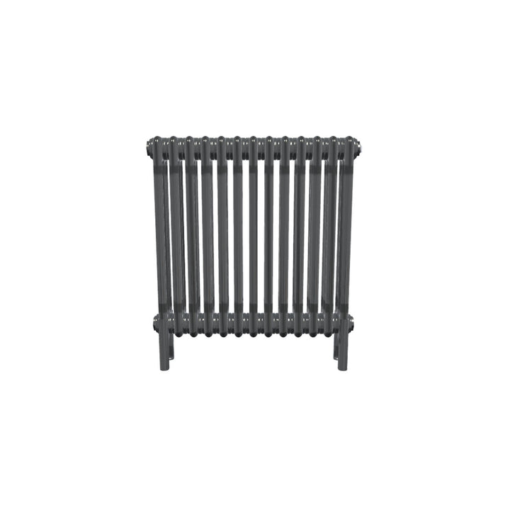 Bircham - Raw Metal Column Radiator H600mm x W611mm 3 Column - Feet Included
