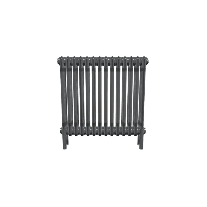 Bircham - Raw Metal Column Radiator H600mm x W656mm 3 Column